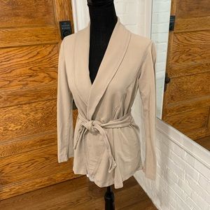 Soft stretchy cotton jacket blazer sweatshirt